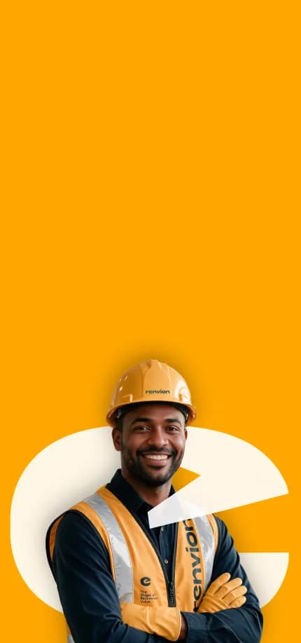 Renvion engineer in the field